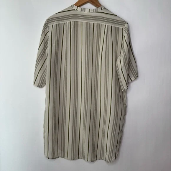 ANINE BING Stripes 100% Silk Blouse size XS - Picture 9 of 9